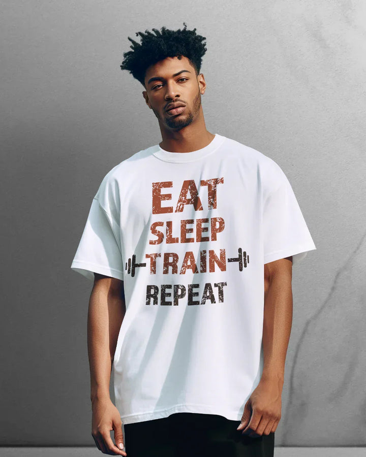 Magic - Power Oversized T-shirt Eat/Sleep Train Repeat
