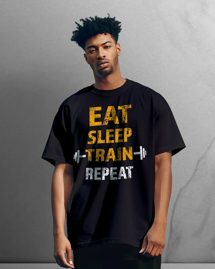 Magic - Power Oversized T-shirt Eat/Sleep Train Repeat