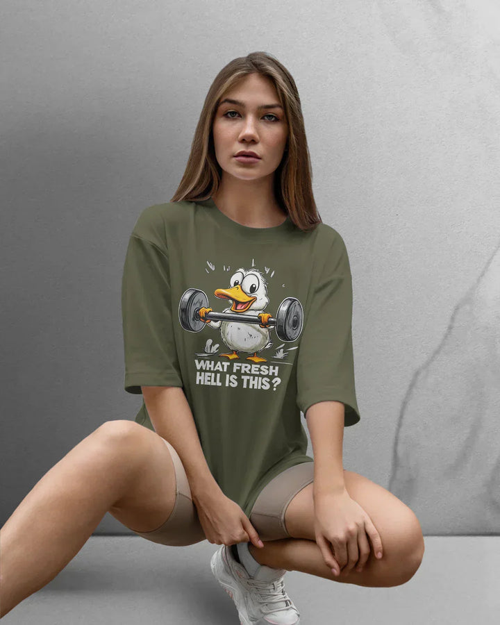Magic - Power Oversized T-shirt Duck