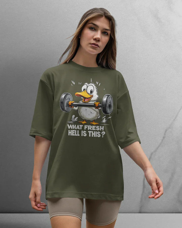 Magic - Power Oversized T-shirt Duck