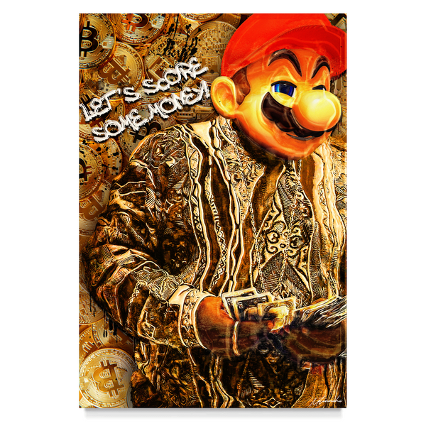B.i.g Mario. Special Edition. Premium Canvas